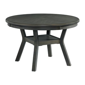 Picket House Furnshings Wood Furnishings Taylor Dining Table in Gray