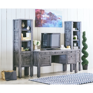 picket house furnishings lenox 3pc set in industrial grey