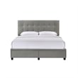 Picket House Furnishings Pasadena Queen Platform Storage Bed in Gray