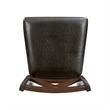 Picket House Furnishings Alexa Counter Height Side Chair Set in Cherry