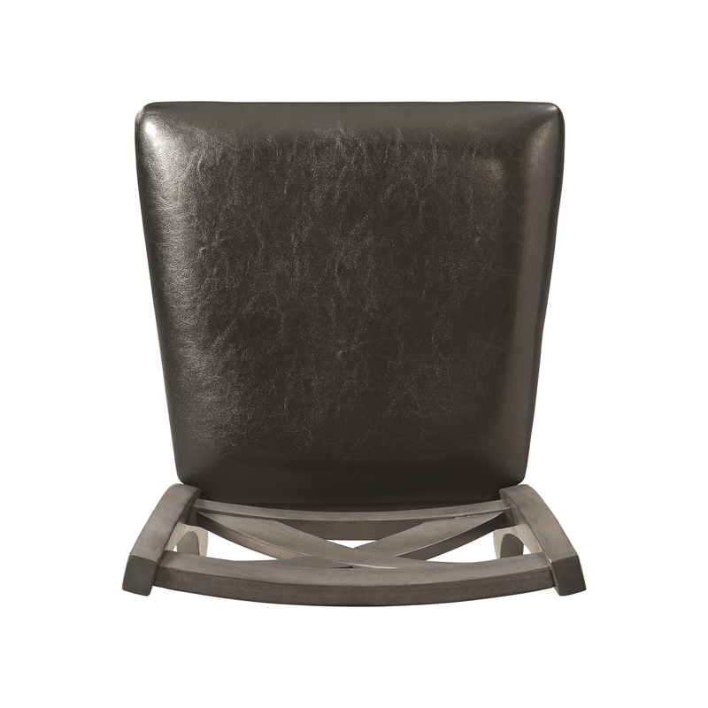 Picket House Furnishings Alexa Counter Height Side Chair Set in Gray