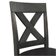 Picket House Furnishings Alexa Counter Height Side Chair Set in Gray