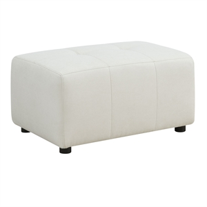 picket house furnishings gianni square ottoman in natural
