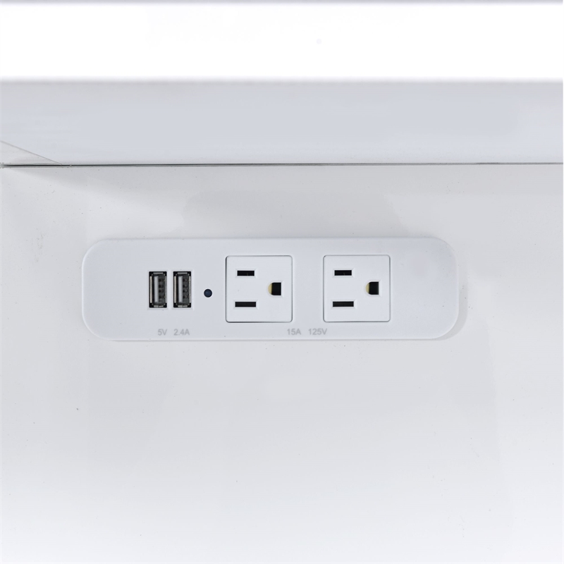 Picket House Furnishings Jayden 2Pc Vanity Set in White