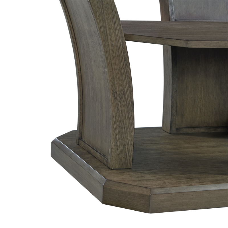 Picket House Furnishings Simms Rectangular Coffee Table in Gray
