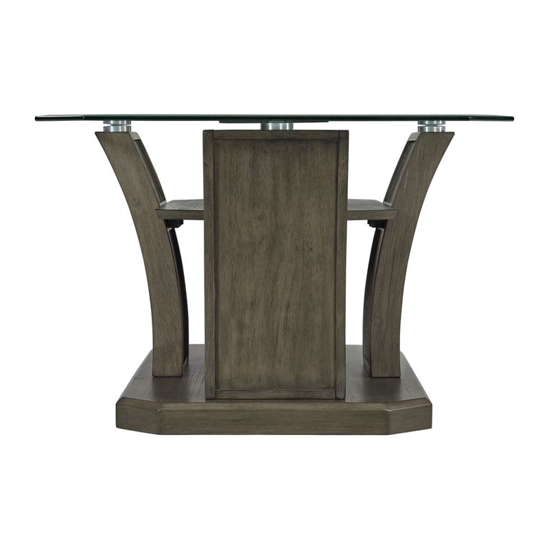 Picket House Furnishings Simms Rectangular Coffee Table in Gray