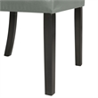 Celine 5PC Dining Set Table & Four Grey Faux Leather Chairs