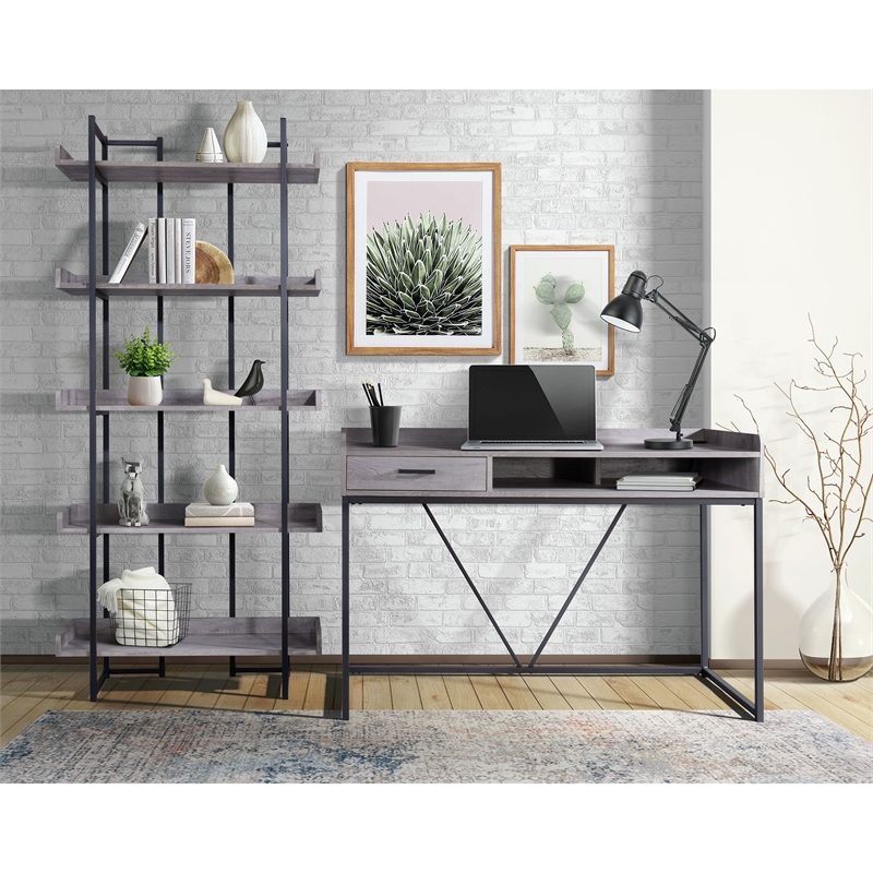 Picket House Furnishings Peyton 2Pc Set in Grey
