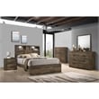 Picket House Beckett Queen Bookcase Panel 4PC Bedroom Set with Bluetooth