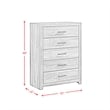 Picket House Furnishings Beckett Full Bookcase Panel 6PC Bedroom Set w/Bluetooth