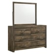 Picket House Furnishings Beckett Full Bookcase Panel 6PC Bedroom Set w/Bluetooth
