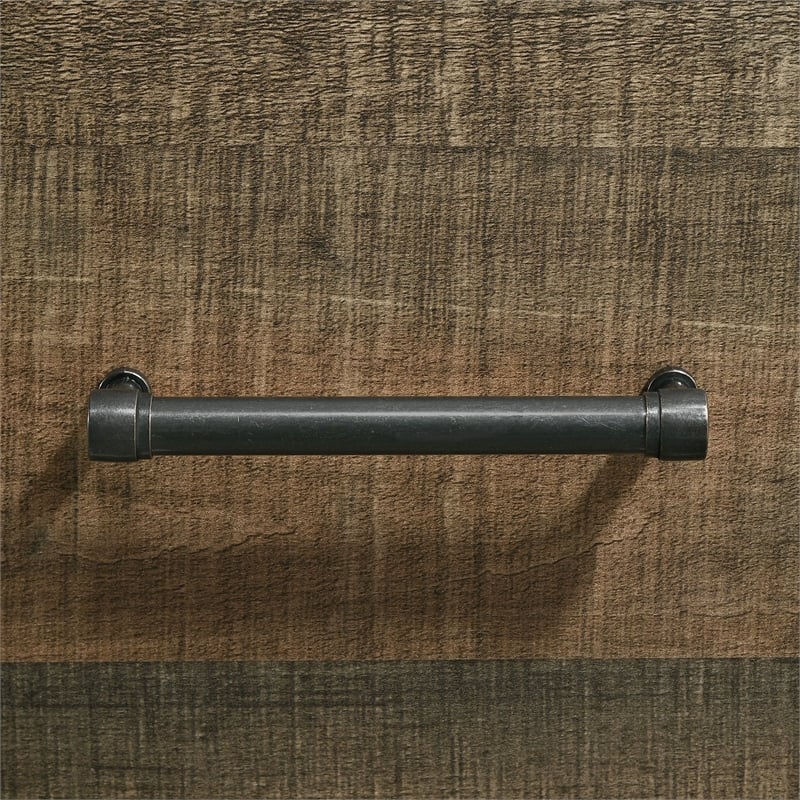 Picket House Furnishings Beckett King Bookcase Panel 6PC Bedroom Set w/Bluetooth