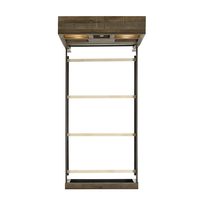 Picket House Furnishings Beckett Twin Bookcase Panel 6PC Bedroom Set w/Bluetooth