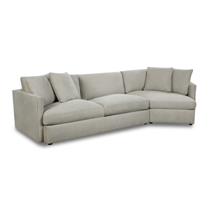 maddox left arm facing 2pc sectional set with cuddler in slate