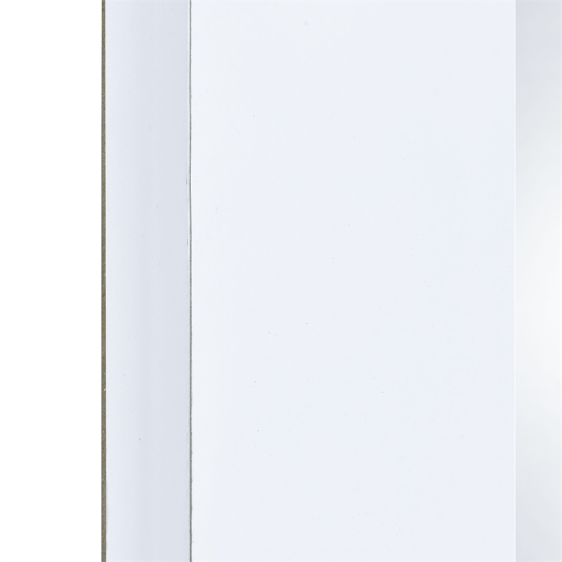 Picket House Furnishings Belle Floor Mirror in Glossy White