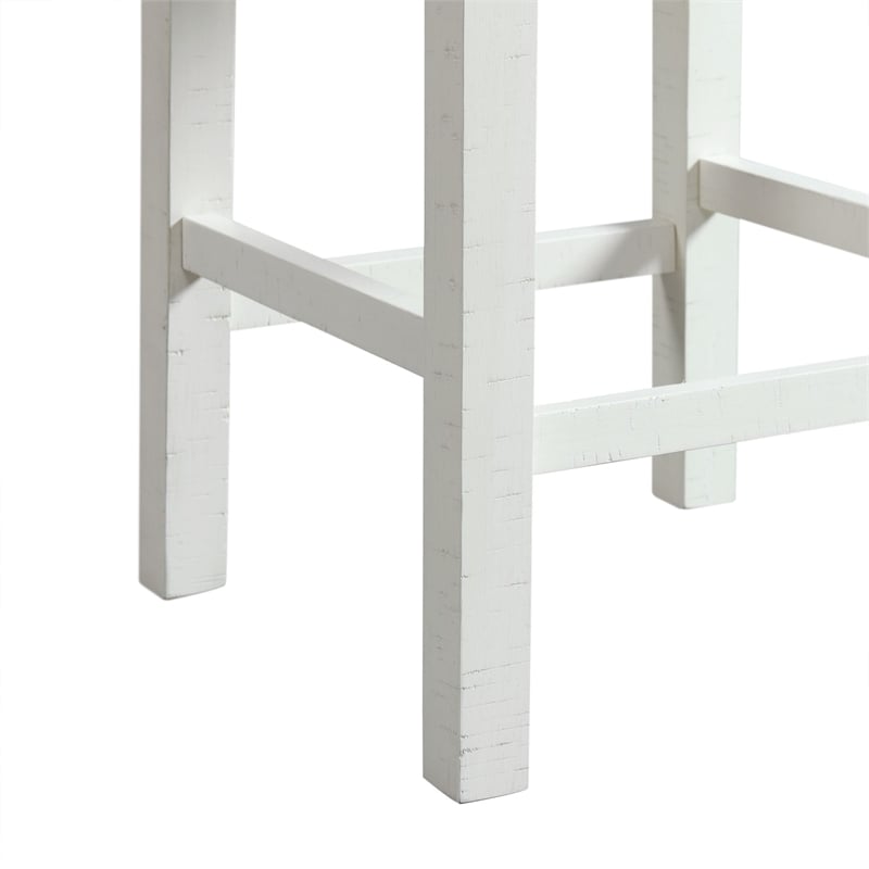 Picket House Furnishings Stanford Multipurpose Bar Table Set in White
