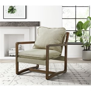 picket house furnishings misty accent chair in fawn