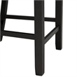 Picket House Furnishings Kona Counter Height Side Chair Set in Black