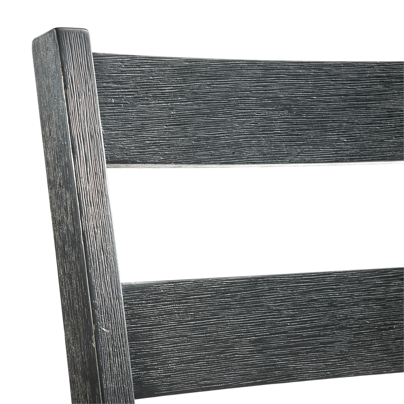 Picket House Furnishings Kona Standard Height Side Chair Set in Black