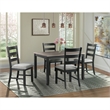 Picket House Furnishings Kona Standard Height Side Chair Set in Black
