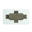 Picket House Furnishings Simms Rectangular Counter Table