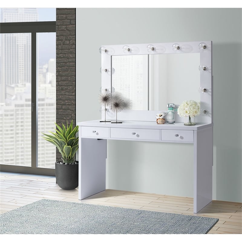 Picket House Furnishings  Ari 2PC Vanity Set in White
