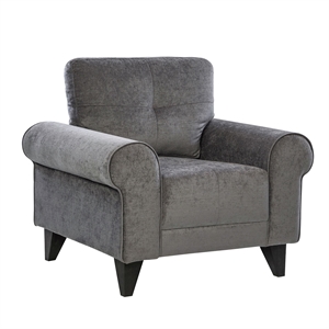 picket house furnishings atticus chair in charcoal