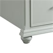Picket House Furnishings Brooks Queen Platform Storage 5PC Bedroom Set in Gray