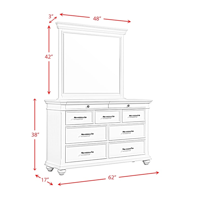 Picket House Furnishings Brooks Queen Platform Storage 5PC Bedroom Set in Gray