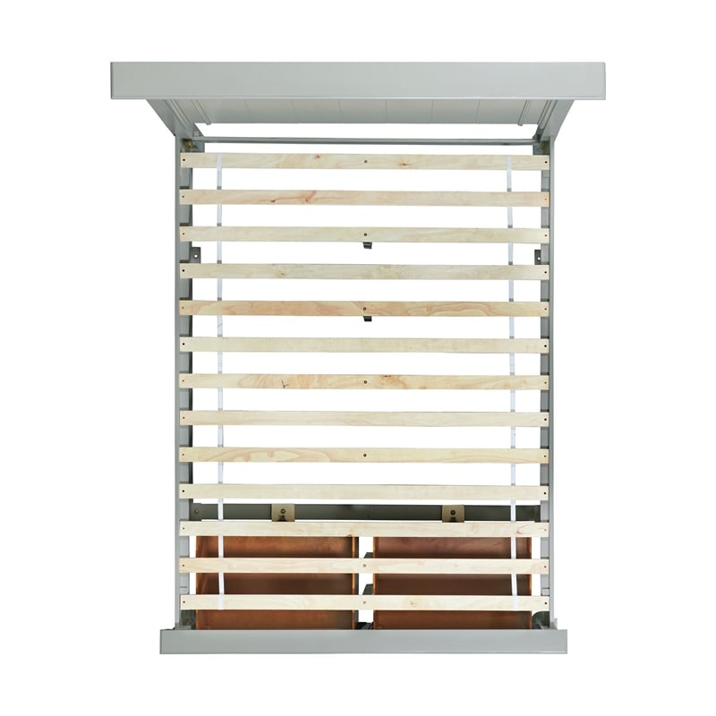 Picket House Furnishings Brooks Queen Platform Storage 3PC Bedroom Set in Gray