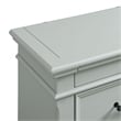 Picket House Furnishings Brooks King Platform Storage 3PC Bedroom Set in Gray