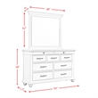 Picket House Furnishings Brooks King Platform Storage 4PC Bedroom Set in Gray