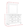 Picket House Furnishings Brooks King Platform Storage 5PC Bedroom Set in Gray