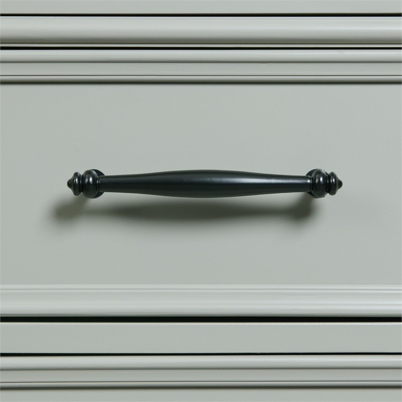 Picket House Furnishings Brooks 6-Drawer Chest in Gray