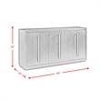 Picket House Furnishings Holden Buffet Table & Sideboard in Gray