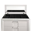 Picket House Furnishings Charlotte 5-Drawer Flip-Top Chest in White