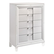 Picket House Furnishings Charlotte 5-Drawer Flip-Top Chest in White
