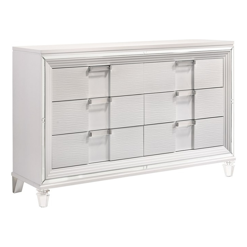 Picket House Furnishings Charlotte 6-Drawer Dresser in White