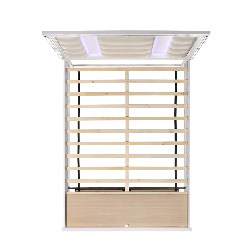 Picket House Furnishings Charlotte 2-Drawer Queen Storage Bed in White