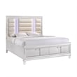 Picket House Furnishings Charlotte King Storage 3PC Bedroom Set in White