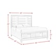 Picket House Furnishings Charlotte King Storage 3PC Bedroom Set in White
