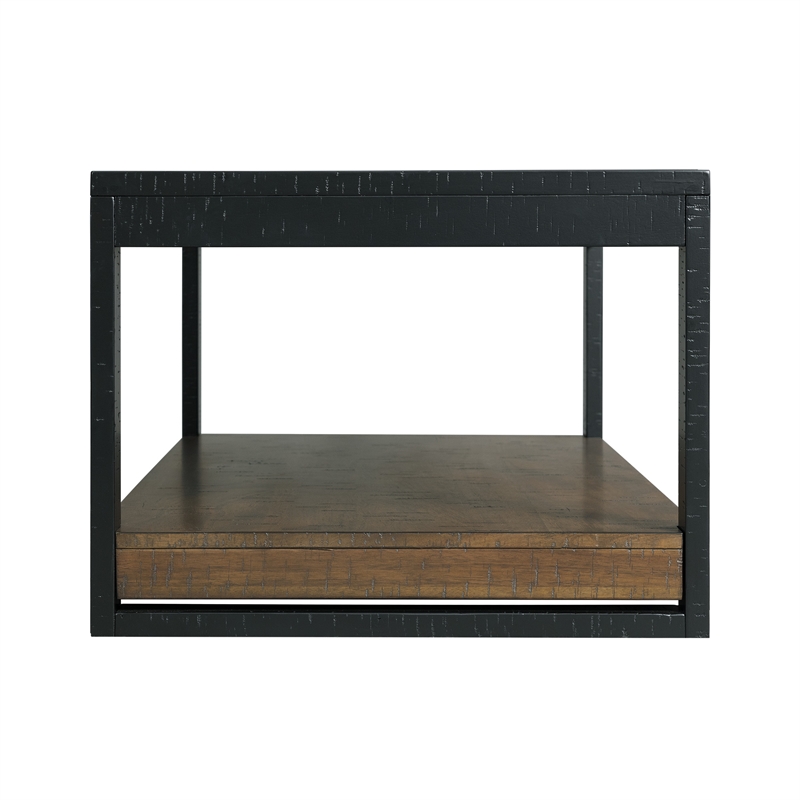 Picket House Furnishings Enrico Rectangular Coffee Table in Walnut