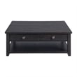Picket House Furnishings Kahlil Square Coffee Table in Espresso