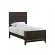 Picket House Furnishings Warren Twin Panel 5PC Wood Bedroom Set in Merlot
