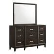 Picket House Furnishings Warren Twin Panel 5PC Wood Bedroom Set in Merlot