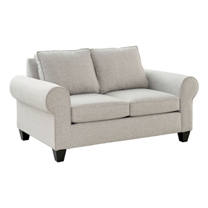 picket house furnishings sole loveseat in sincere biscotti