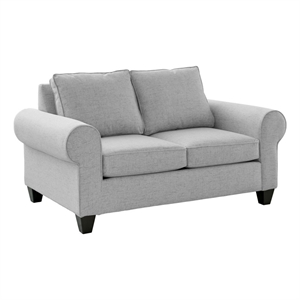 picket house furnishings sole loveseat in sincere austere