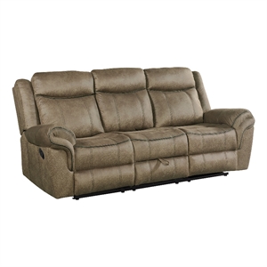 Picket House Furnishings Tasso Motion Sofa with Dropdown in T101 Brown