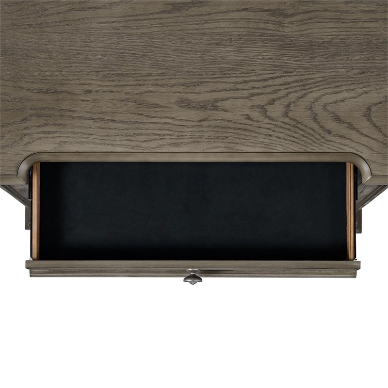 Picket House Furnishings Paterson Wood 6-Drawers Bedroom Chest in Gray