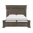 Picket House Furnishings Paterson  King Storage Bed in Gray